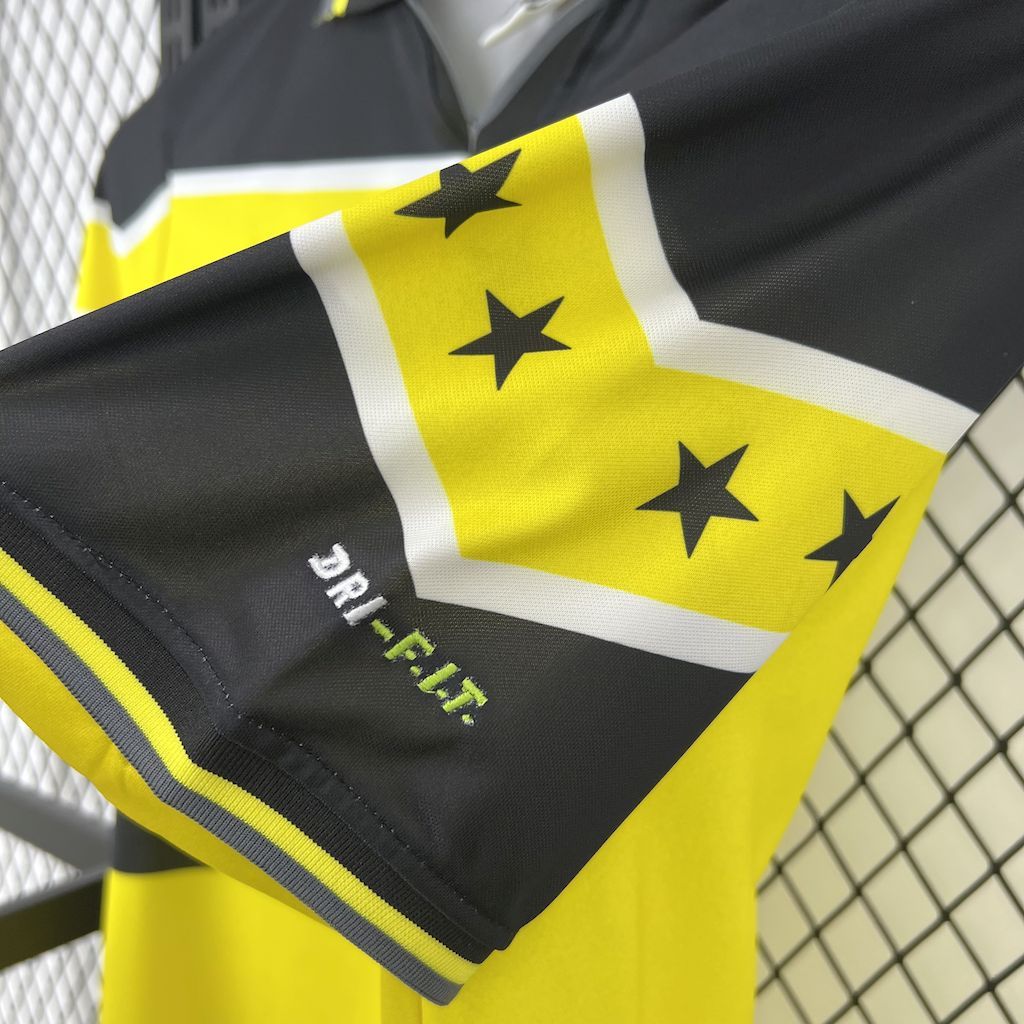 Borussia Dortmund Retro Jersey Home Soccer Shirt 1996/97 - Image 5