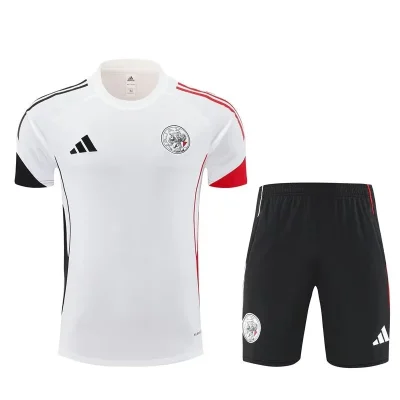 Ajax Training Jersey Kit White 2025/26