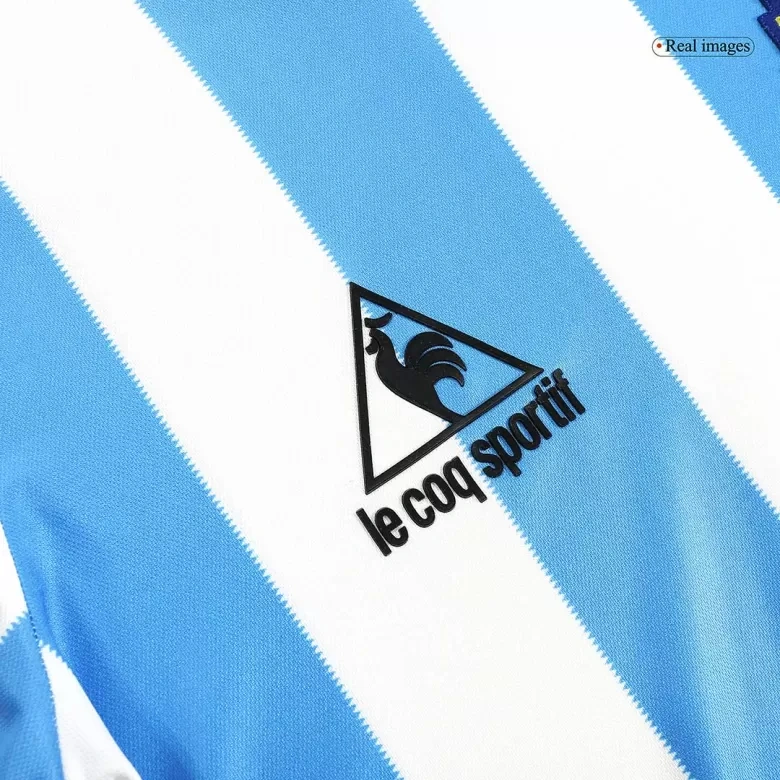 Argentina Retro Jersey Custom Home Football Jersey 1986 - Image 6