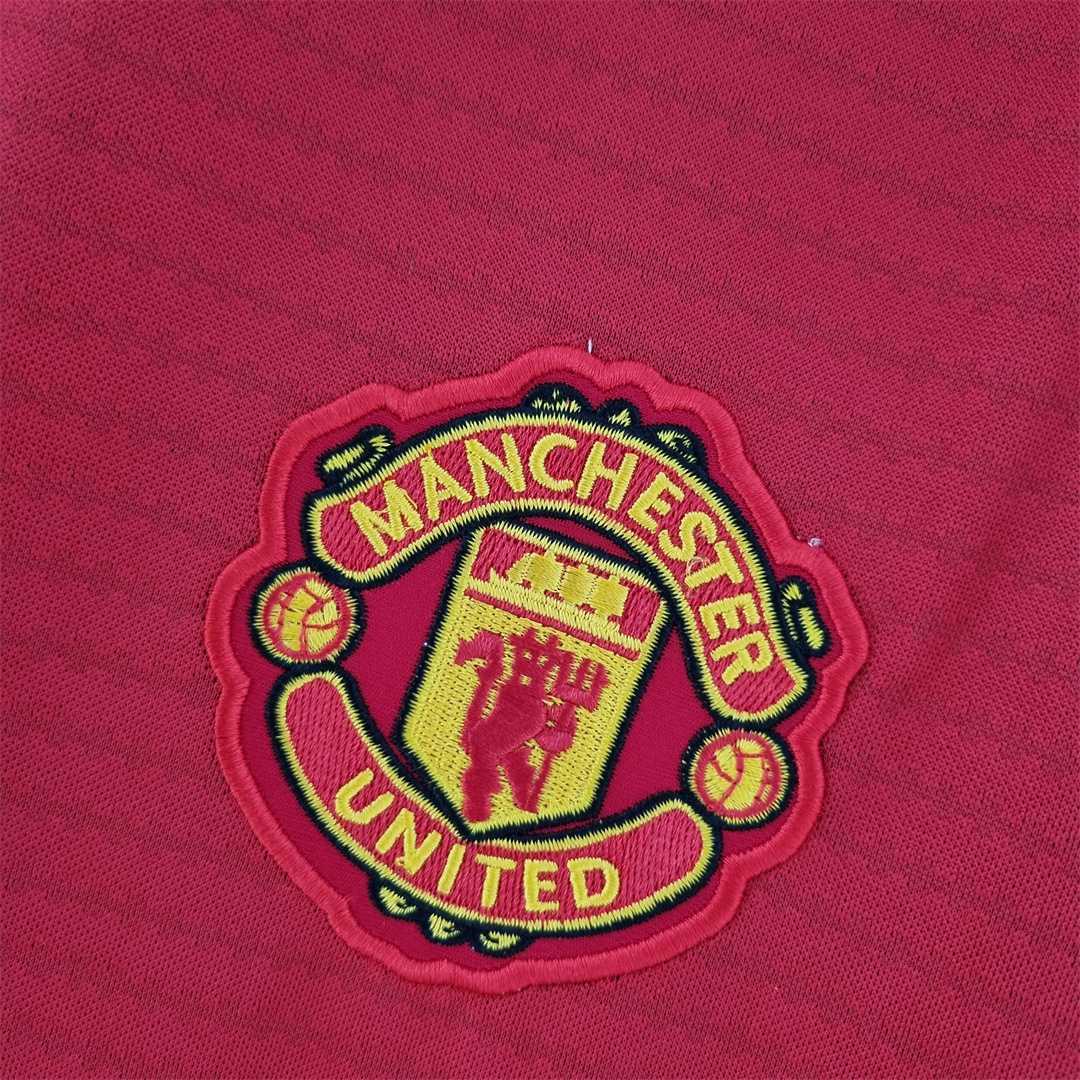 Manchester United Retro Home Football Jersey Shirt 2018/19 - Image 3