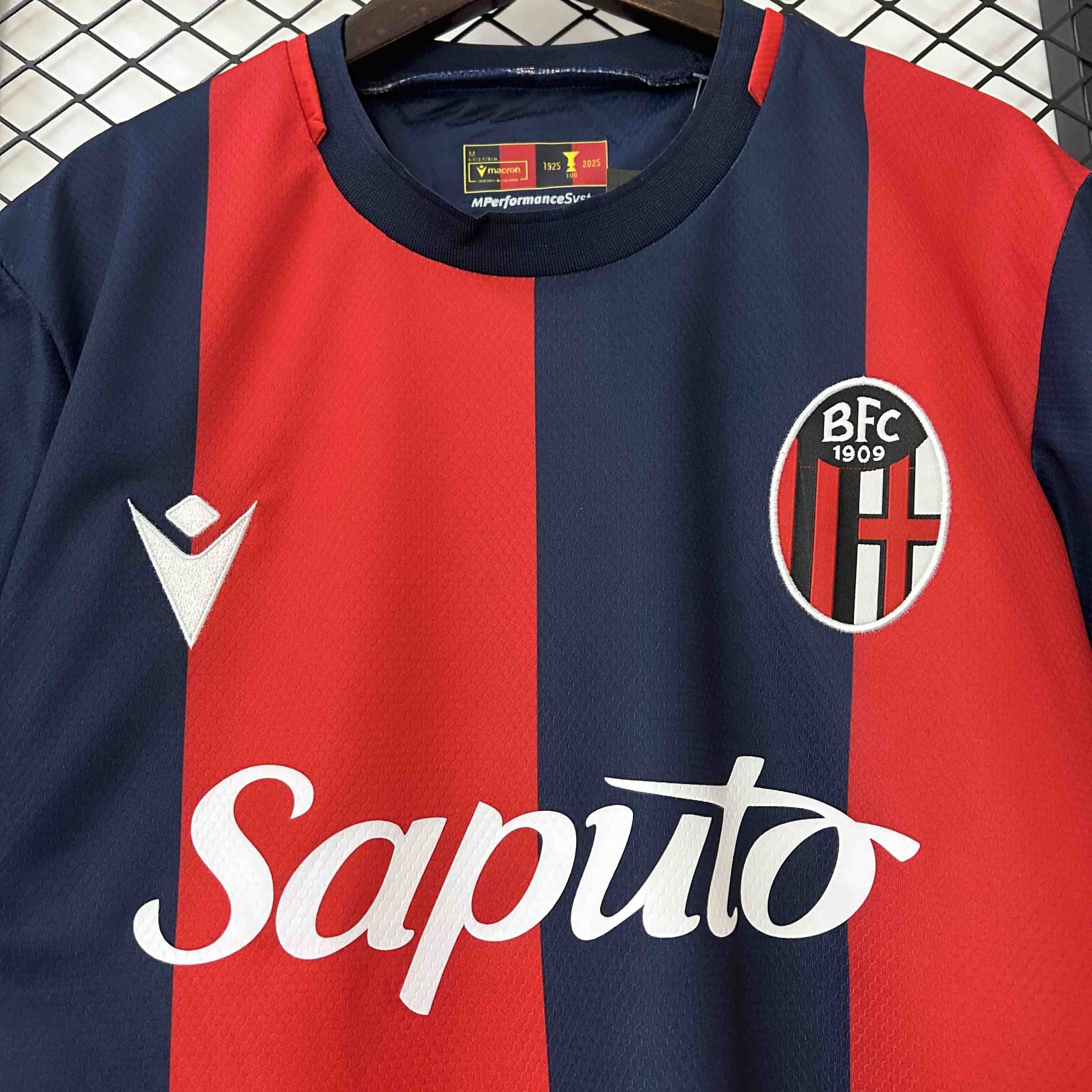 Bologna Soccer Jersey Home Custom Shirt 2024/25 - Image 5