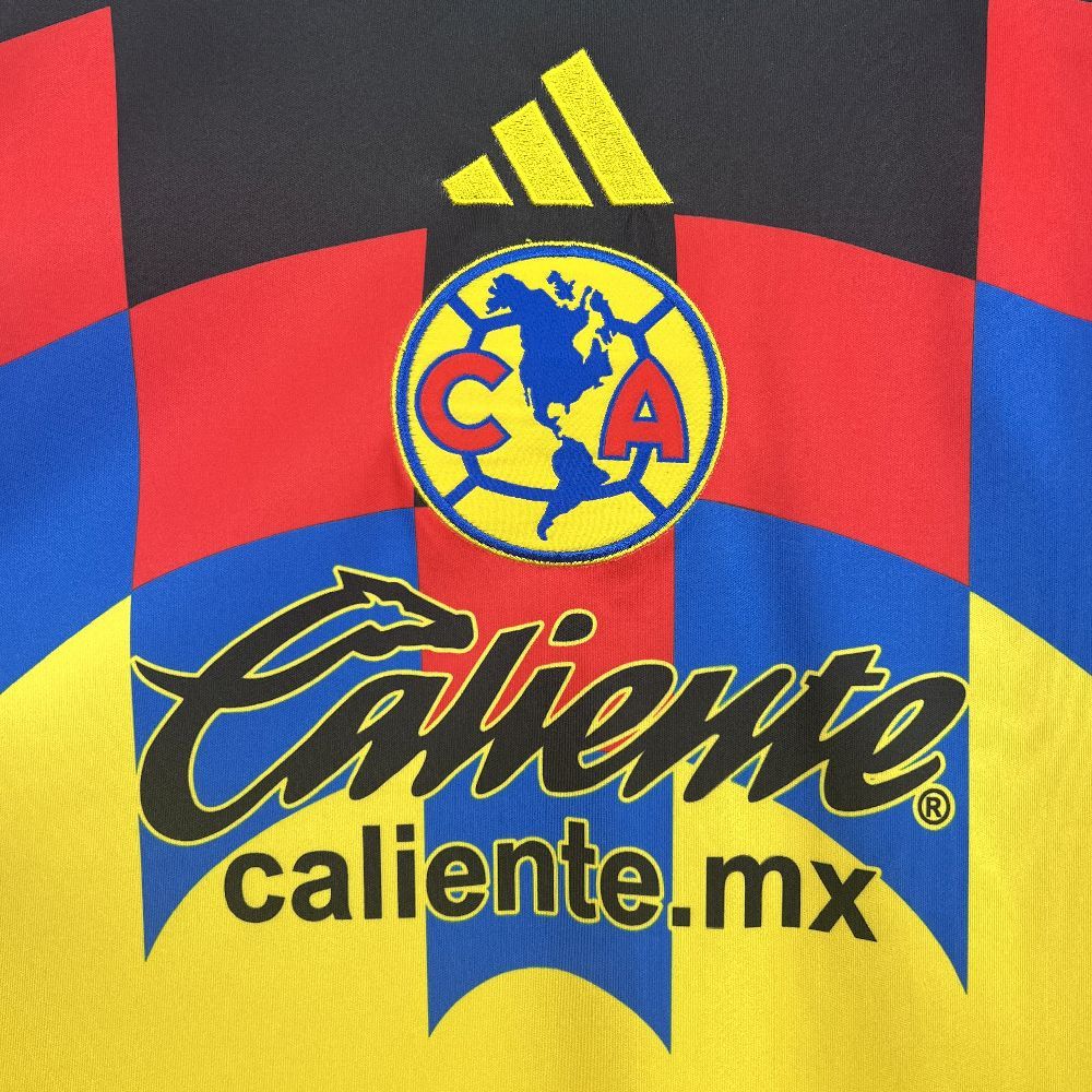 Club America Soccer Jersey Home Long Sleeve Custom Shirt 2025/26 - Image 5