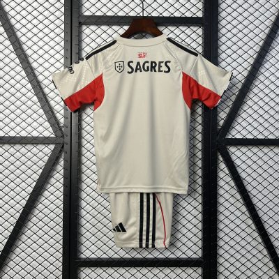 Alternative view of Benfica Soccer Jersey Away Kids Kit Jersey+Shorts 2025/26