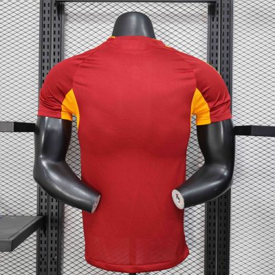 Alternative view of Roma Soccer Jersey Red Special Edition Shirt 2025/26