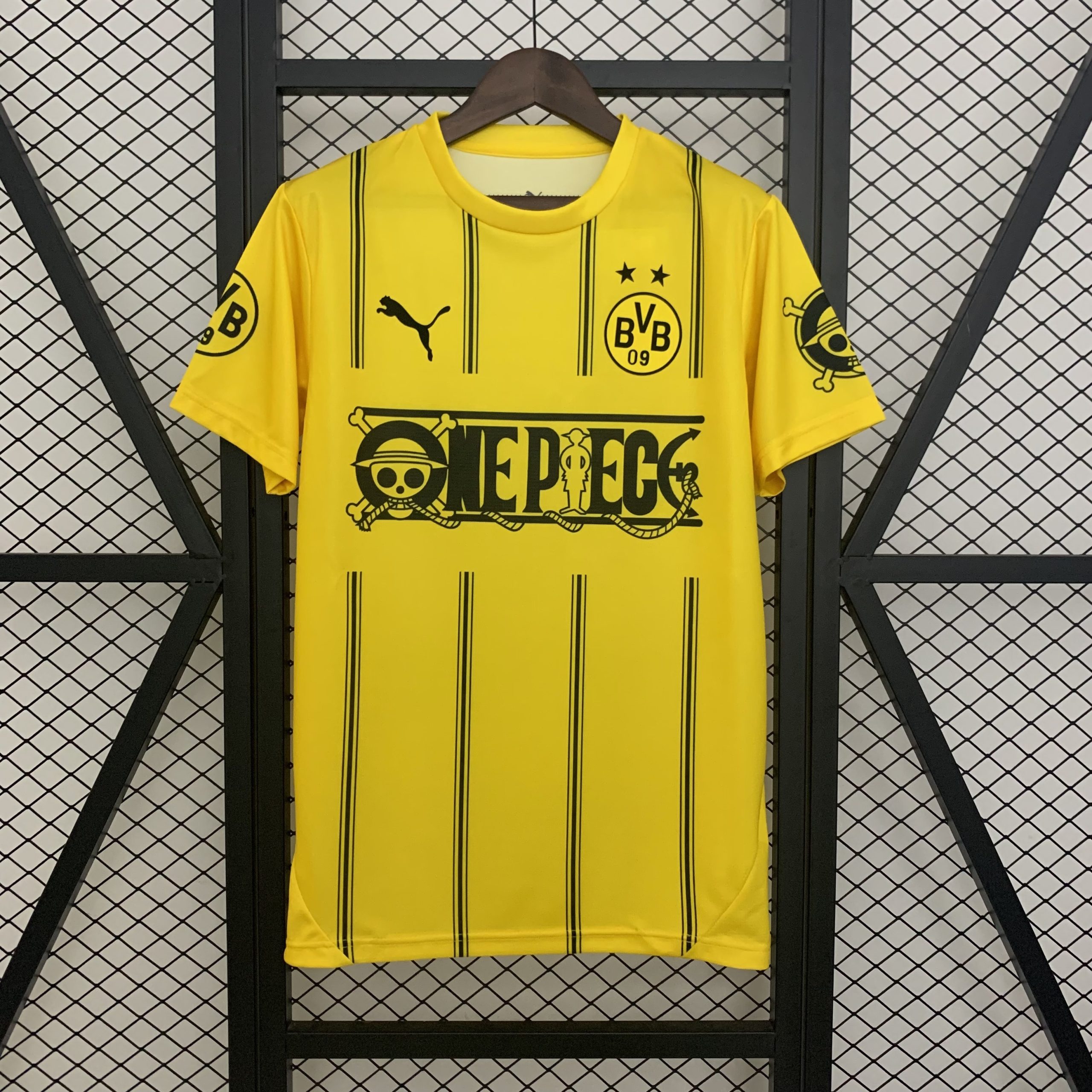 Borussia Dortmund x One Piece Special Edition Jersey Custom Shirt 2025/26
