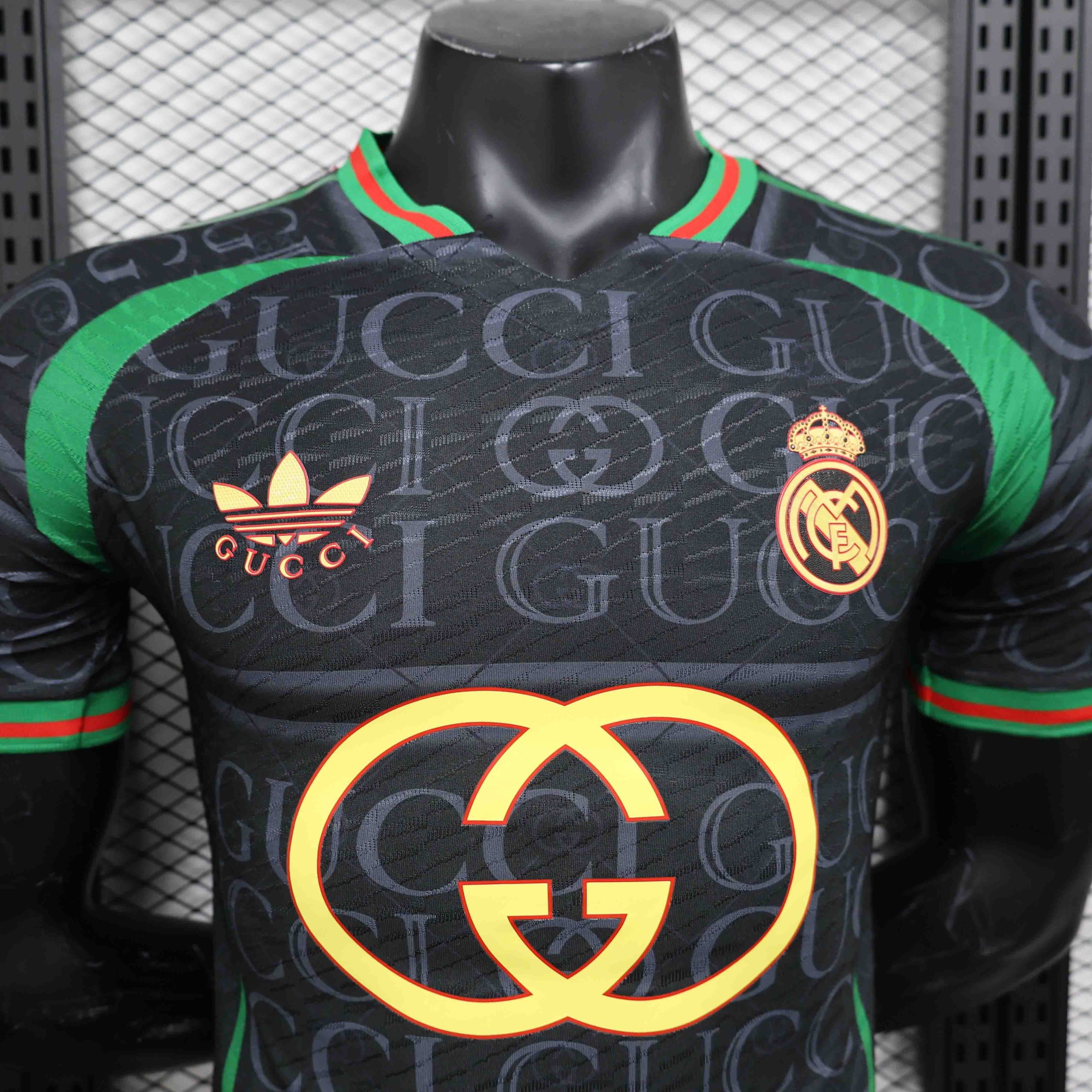 Real Madrid Soccer Jersey GUCCI Shirt 2024/25 - Image 3