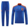 Netherlands Zipper Sweat Kit (Top+Trouser) Blue 2024