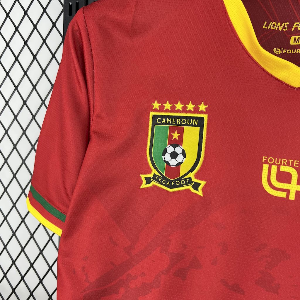 Cameroon Soccer Jersey Away Custom Shirt 2025 - Image 5