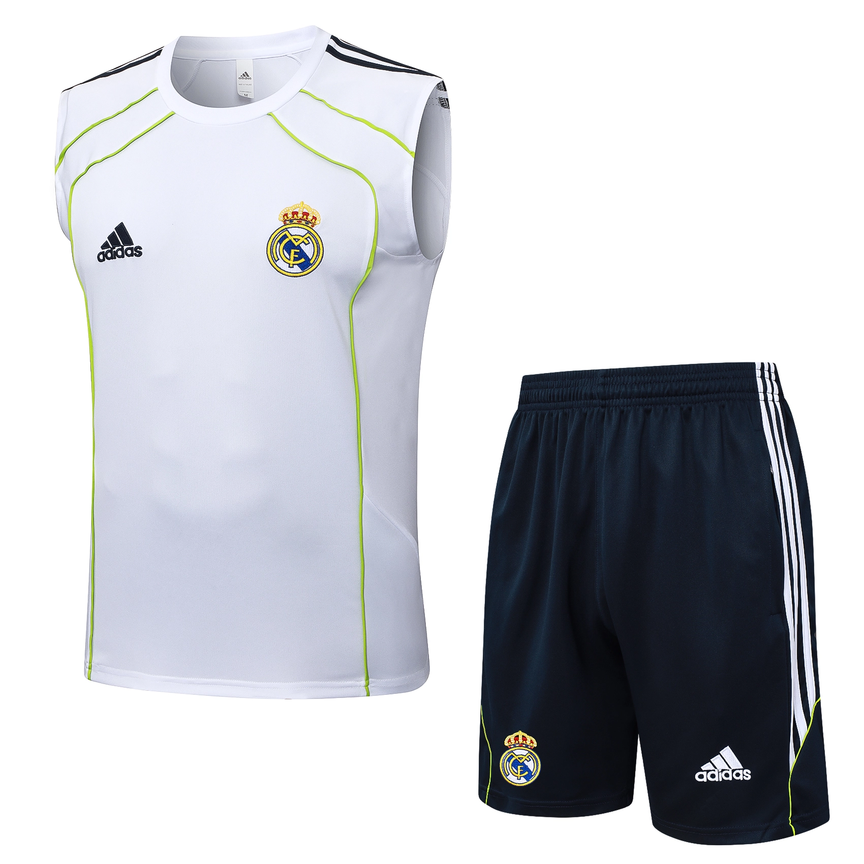 Real Madrid Sleeveless Training Kit White 2025/26
