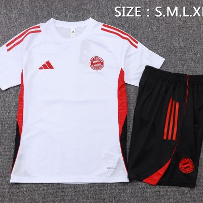 Alternative view of Bayern Munich Training Jersey Kit White 2025/26