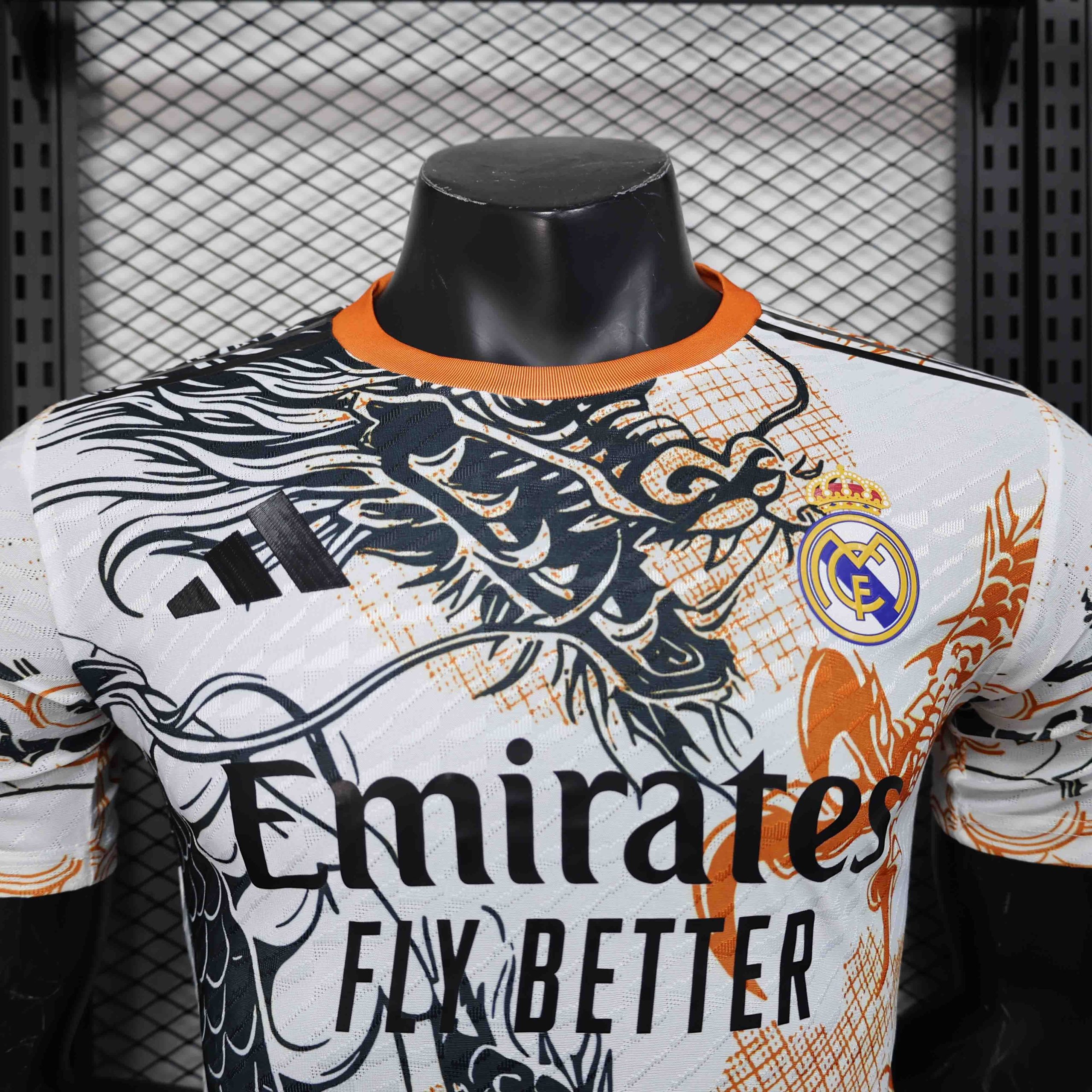 Real Madrid Soccer Jersey Dragon Special Edition Shirt 2025/26 - Image 3