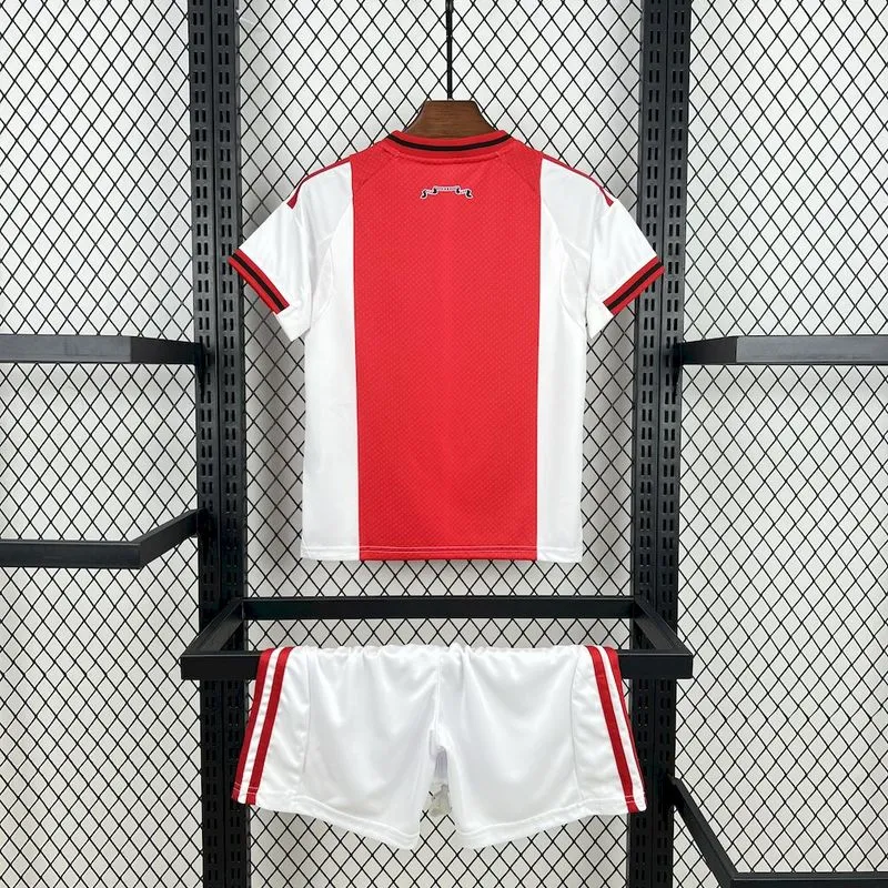Ajax Home Kids Kit Jerseys+Shorts 2025/26 - Image 2