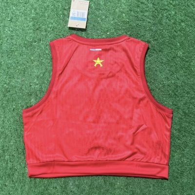 Alternative view of PSG Soccer Jersey Red Women's Vest 2025/26