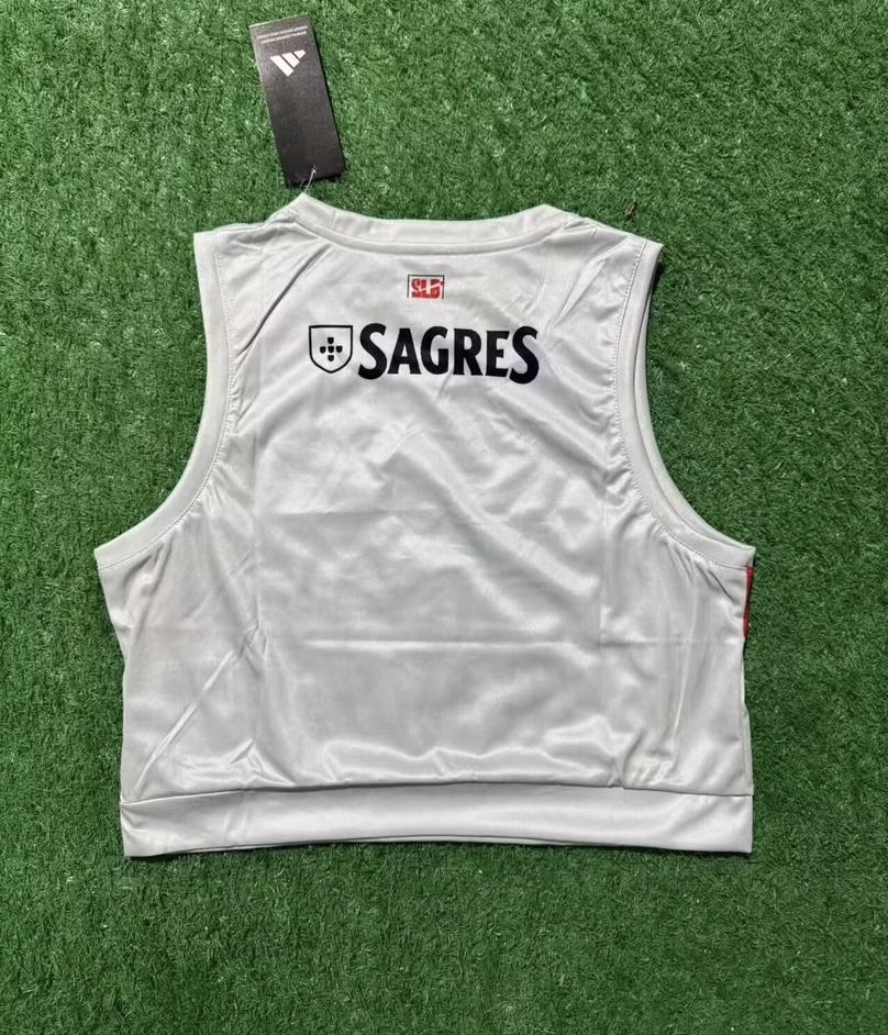 Benfica Soccer Jersey Away Women's Vest 2025/26 - Image 2