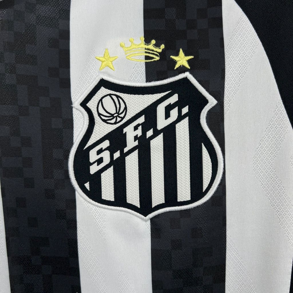 Santos FC Soccer Jersey Away Custom Shirt 2025 - Image 5