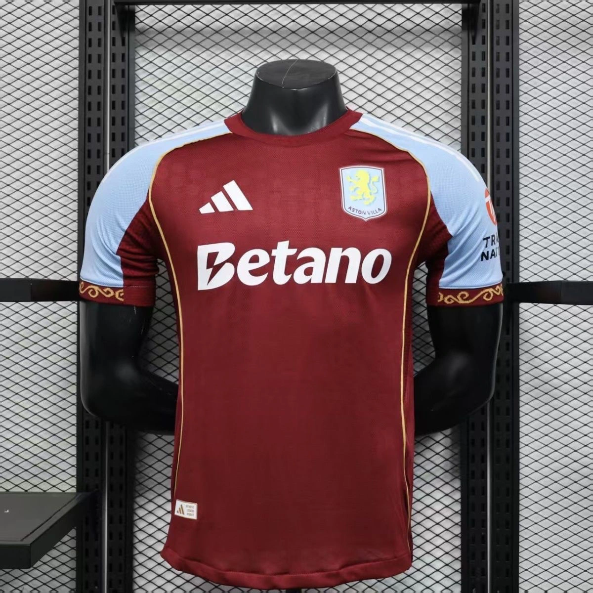 Aston Villa Football Jersey Home Shirt 2025/26