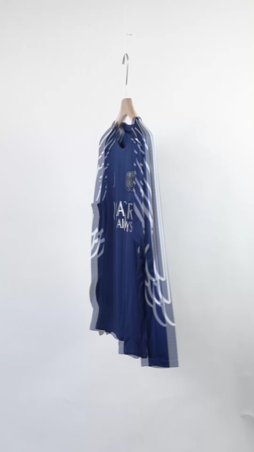 PSG Soccer Jersey Fourth Away Custom Shirt Long Sleeve 2024/25 - Image 3