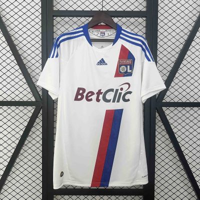 Olympique Lyonnais Retro Football Jersey Home Custom Shirt 2010-11