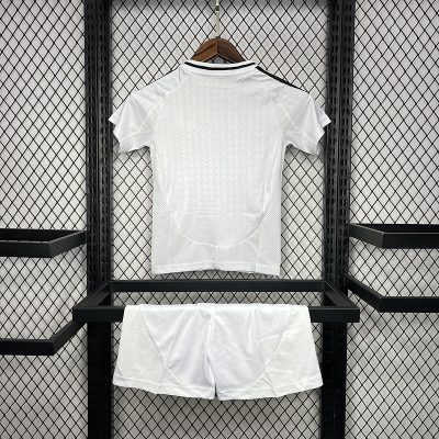 Alternative view of Real Madrid Home Soccer Uniform Kids Kit Jersey+Shorts 2024/25