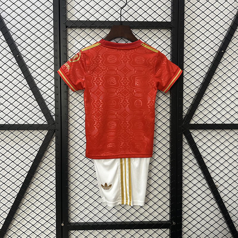 Bayern Munich Kids Kit Jerseys+Shorts 2025/26 125th Anniversary - Image 2