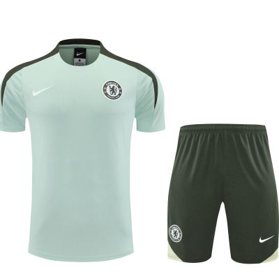 Chelsea Training Jersey Kit Green 2025/26