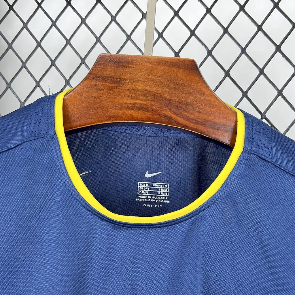 Atletico Madrid Retro Soccer Jersey Away Shirt 2002-03 - Image 3