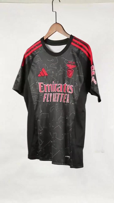 Benfica Soccer Jersey Away Custom Shirt 2024/25 - Image 2