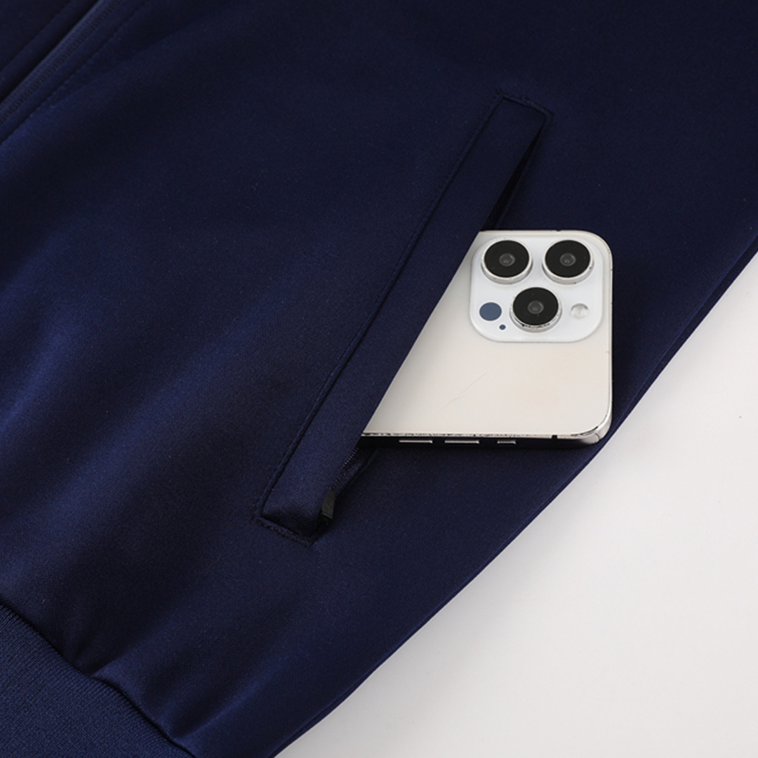 Chelsea Full Zipper Training Kit (Jacket+Pants) Navy 2024/25 - Image 5