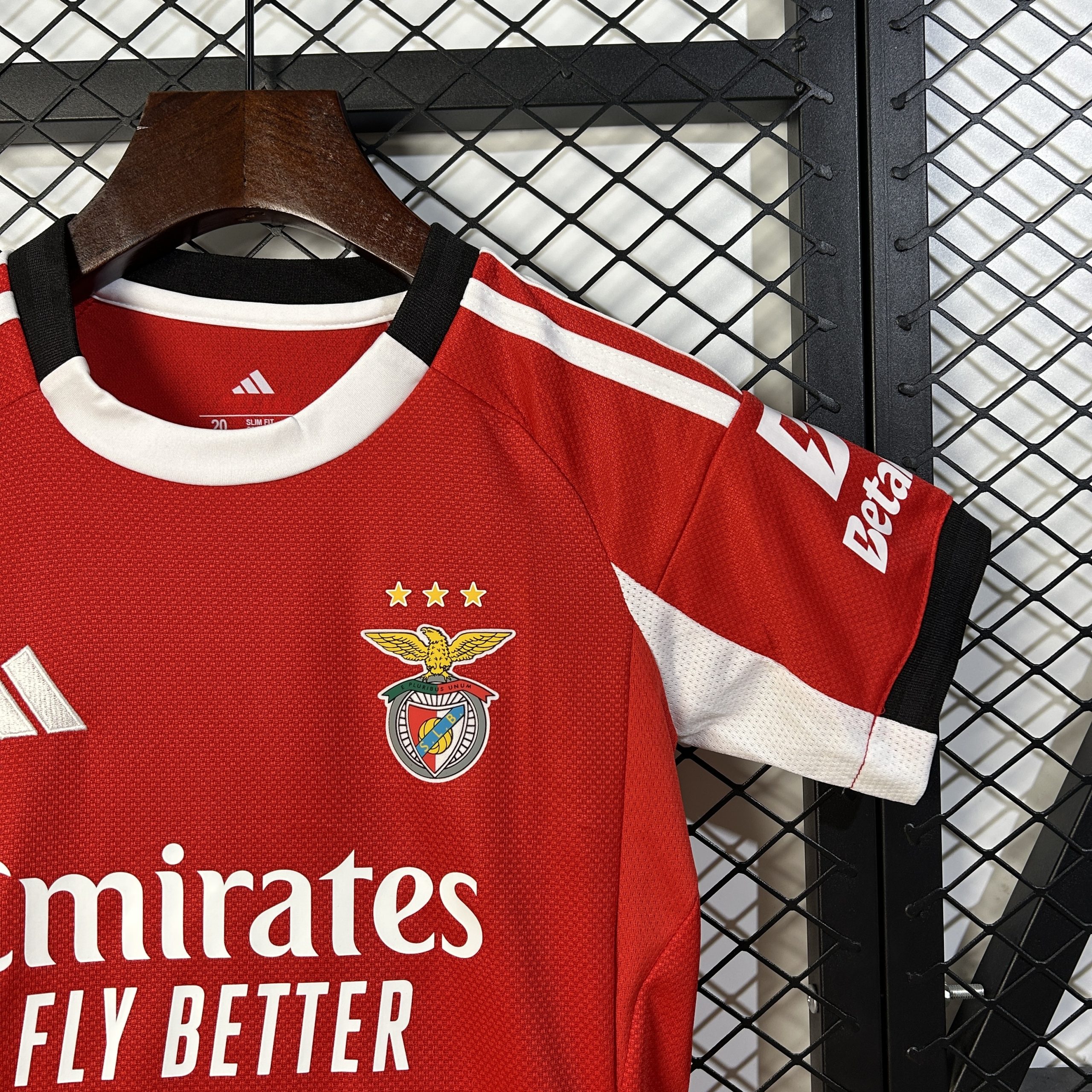 Benfica Soccer Jersey Home Kids Kit Jersey+Shorts 2025/26 - Image 3
