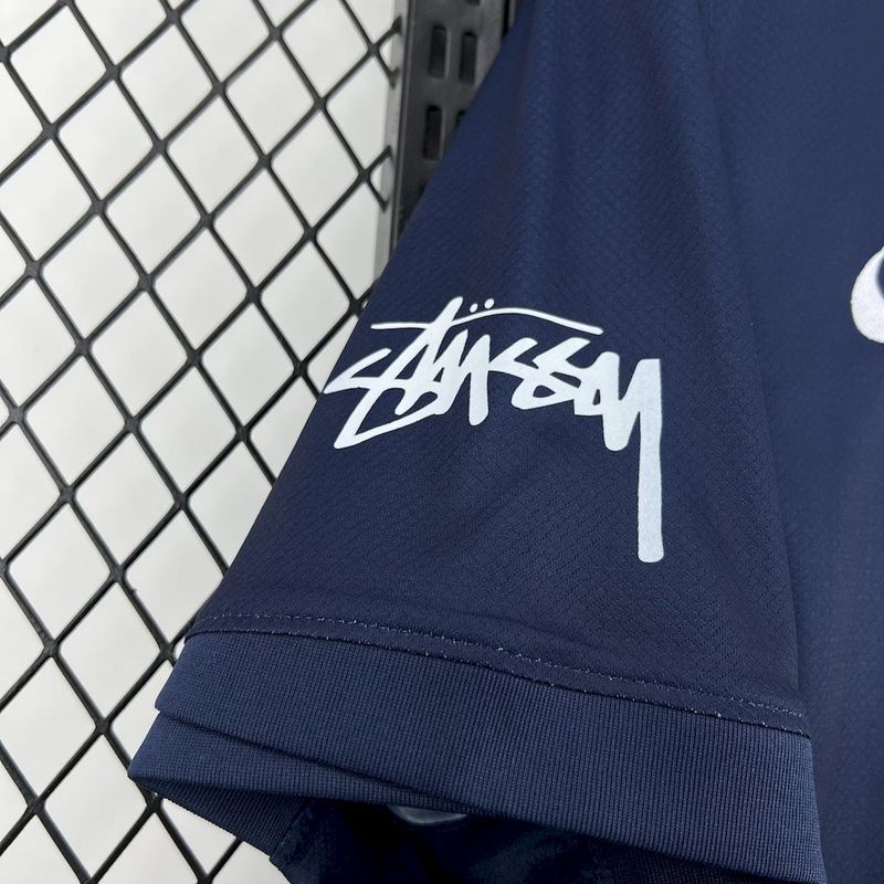 PSG Soccer Jersey Home x Stussy Custom Shirt 2024/25 - Image 4
