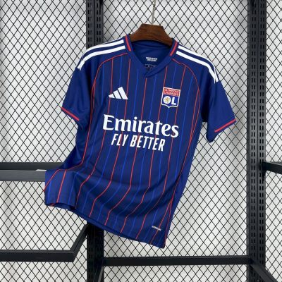 Olympique Lyonnais Soccer Jersey Away Custom Shirt 2025-26