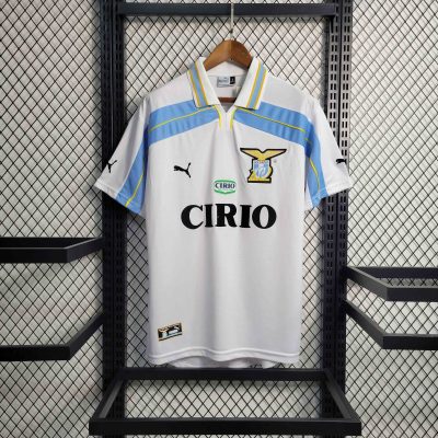 Lazio Retro Soccer Jersey Away Custom Shirt 1998-00
