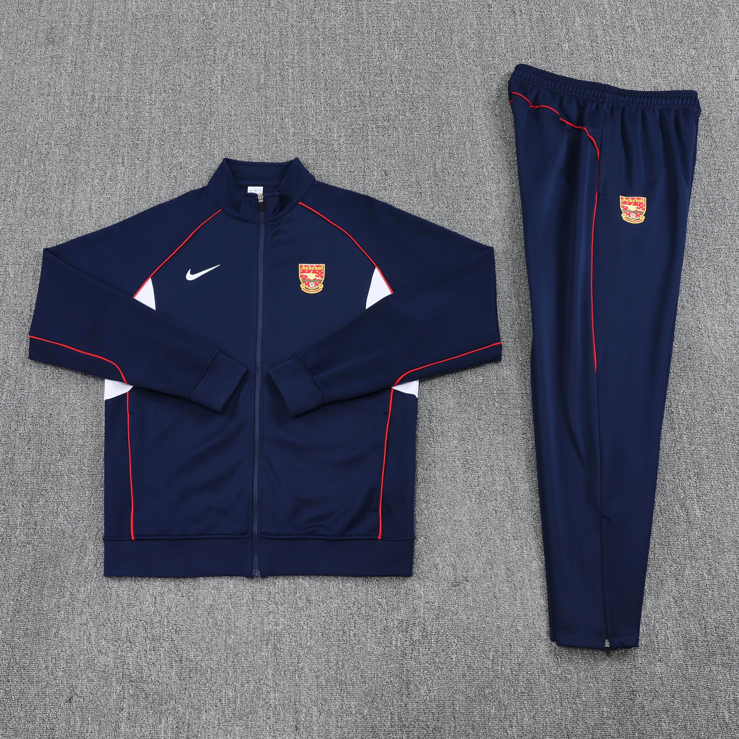 Arsenal Retro Training Kit (Jacket+Pants) Blue 2025/26 - Image 5
