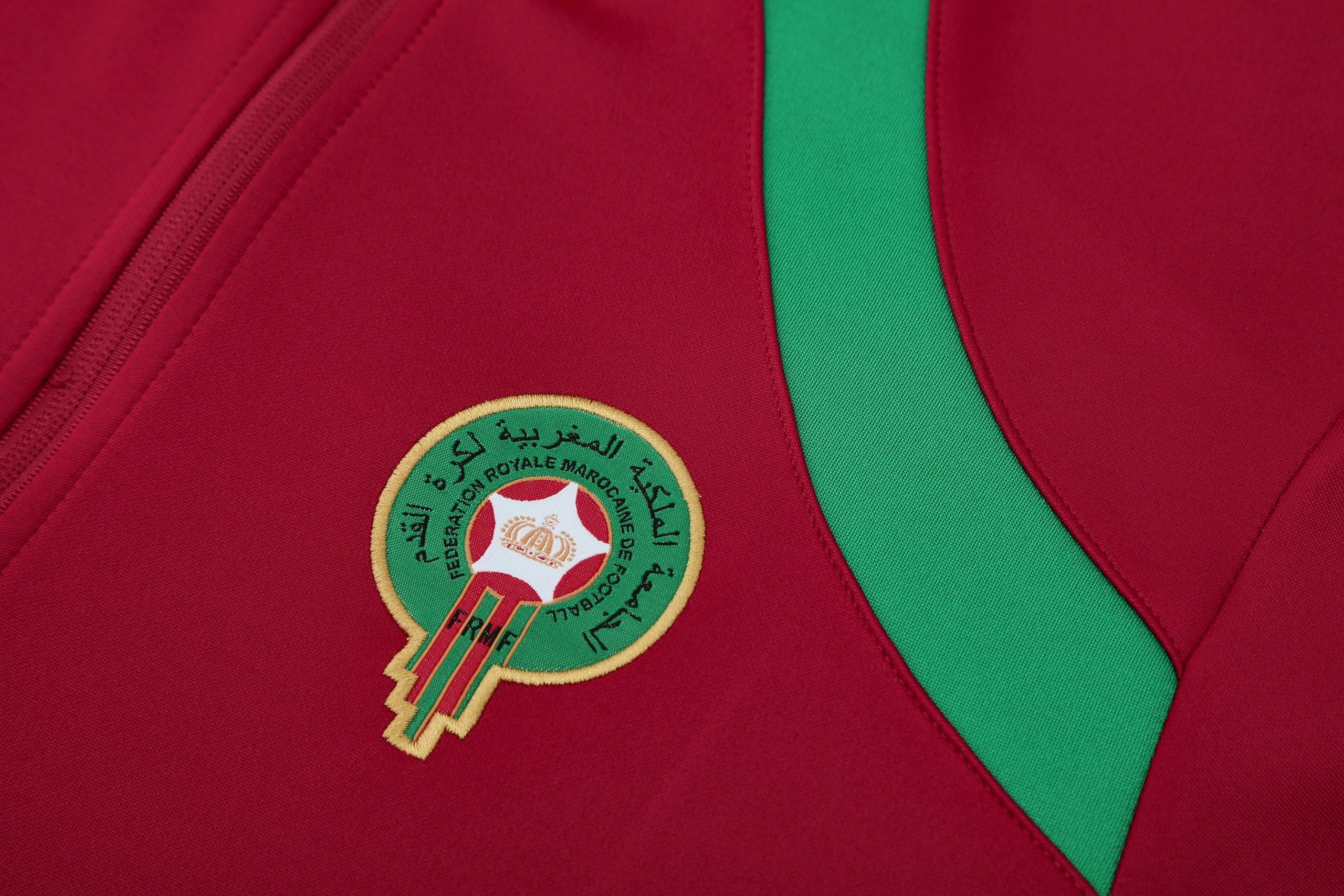 Morocco Training Kit (Jacket+Pants) Red 2025 - Image 6