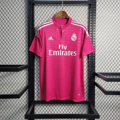 Real Madrid Retro Jersey Away Custom Soccer Shirt 2014/15