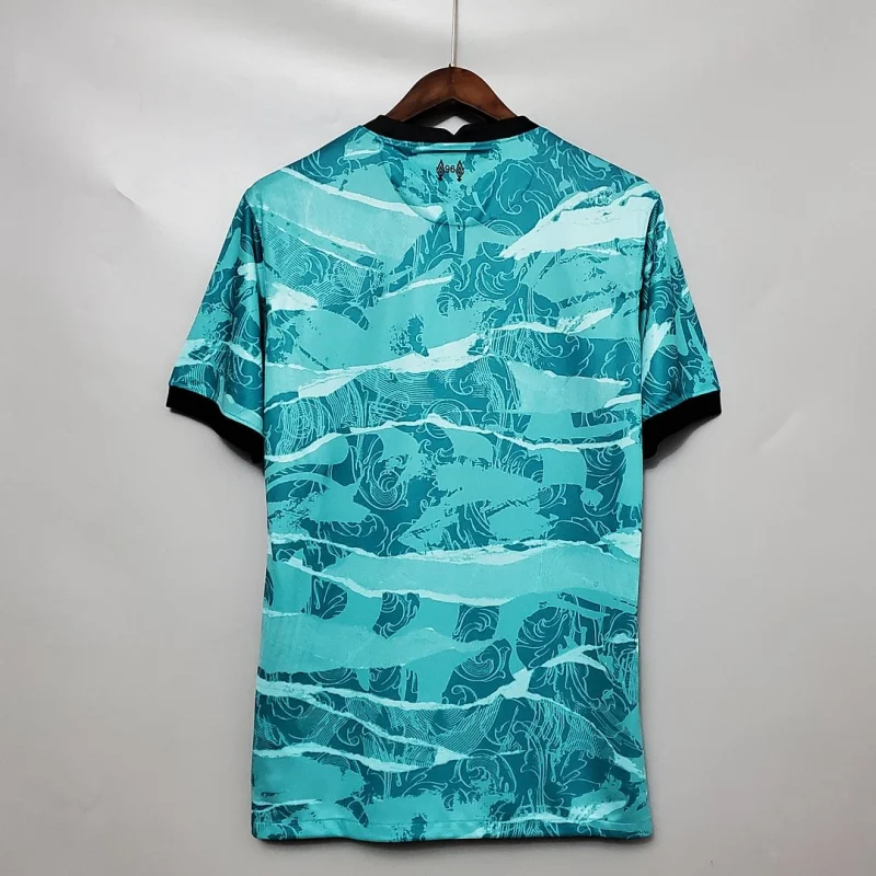 Liverpool Retro Football Jersey Away Custom Shirt 2020/21 - Image 2