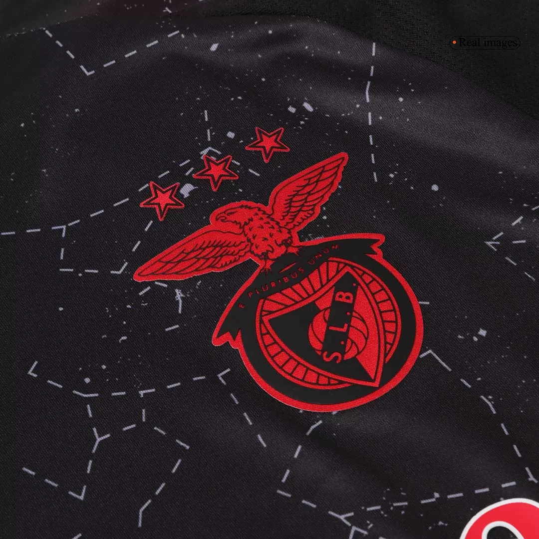 Benfica Soccer Jersey Away Custom Shirt 2024/25 - Image 3