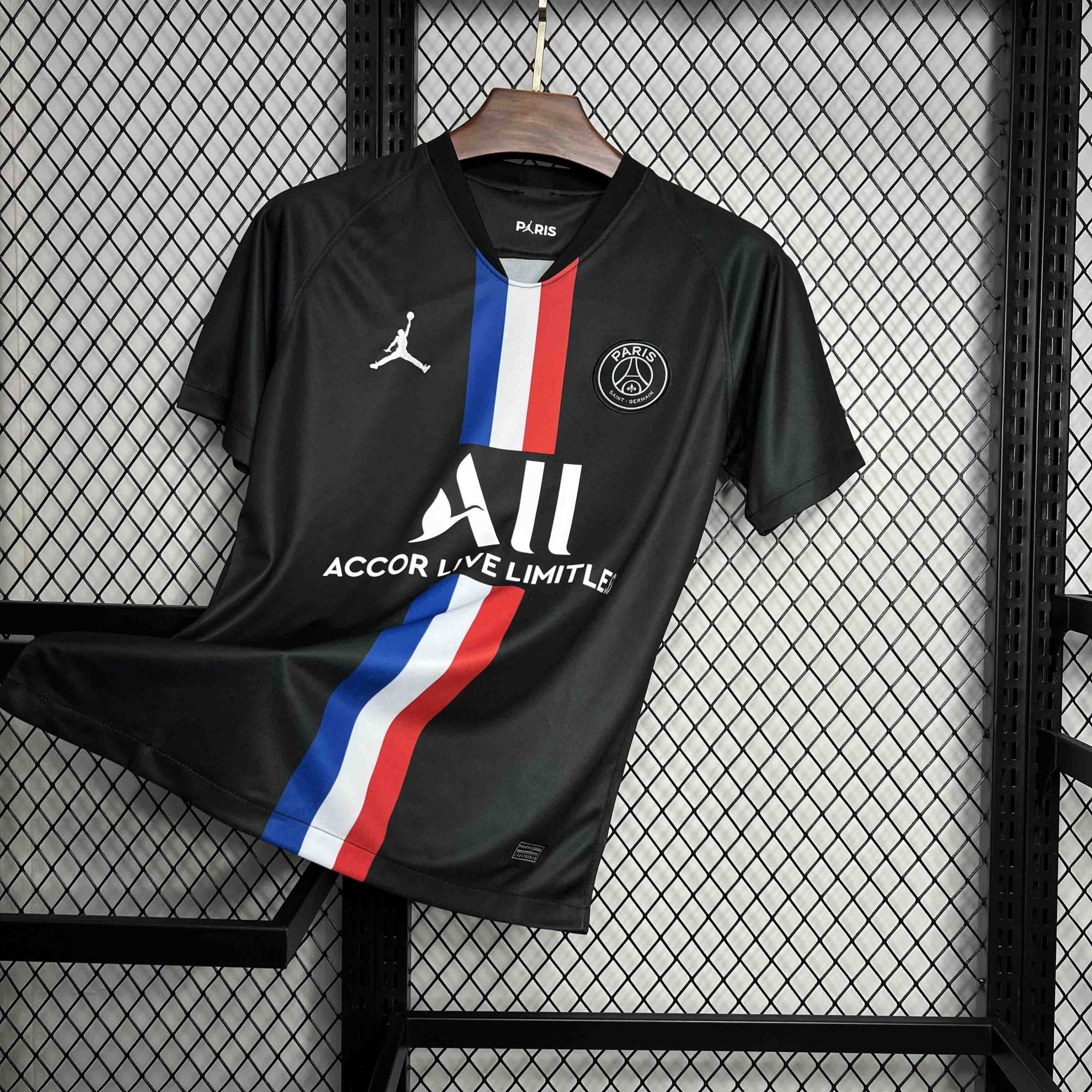 PSG Retro Jersey Fourth Away Soccer Shirt 2019/20 - Image 3