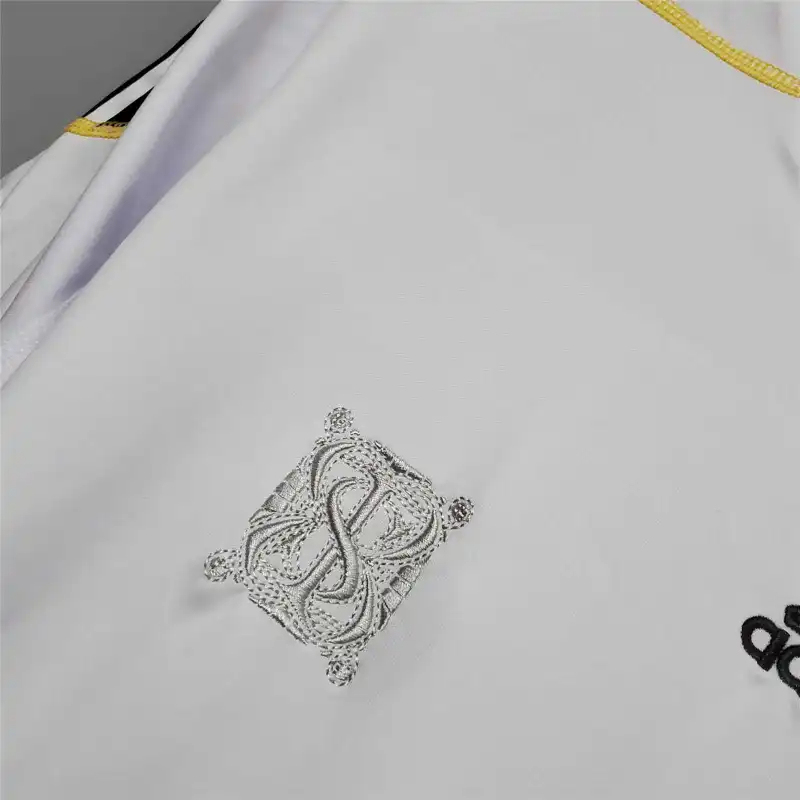 Real Madrid Retro Jersey Home Custom Soccer Shirt 2009/10 - Image 4
