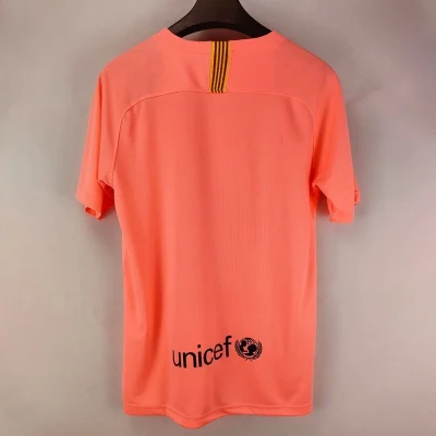 Alternative view of Barcelona Retro Jersey Third Away Soccer Shirt 2018-19