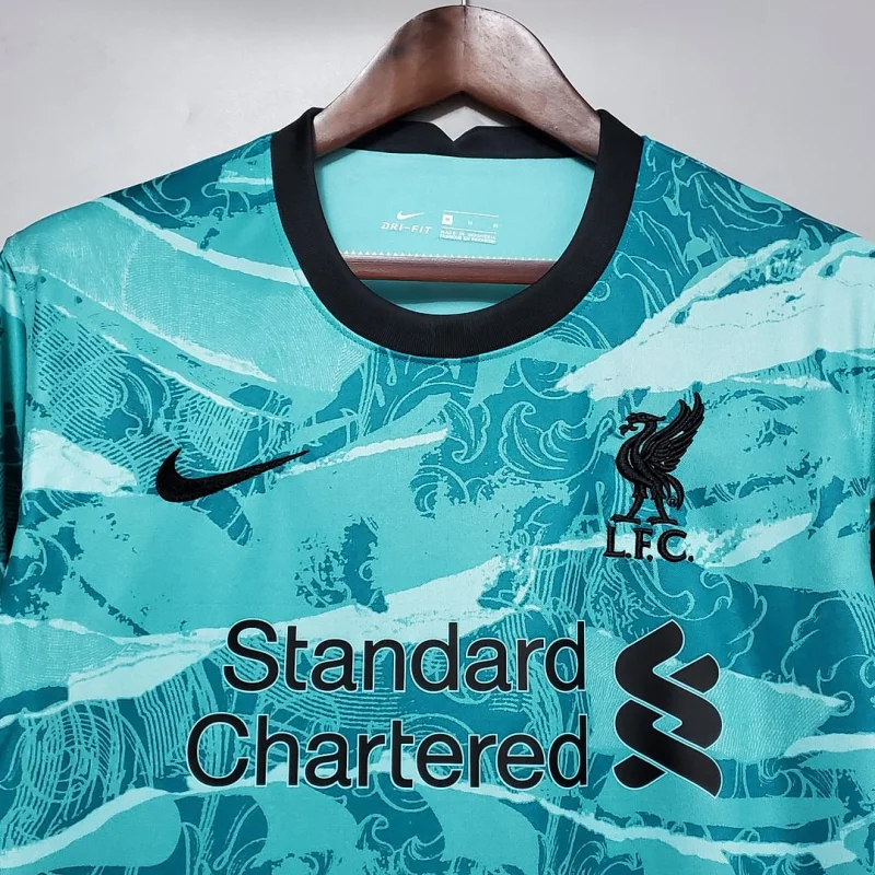 Liverpool Retro Football Jersey Away Custom Shirt 2020/21 - Image 4
