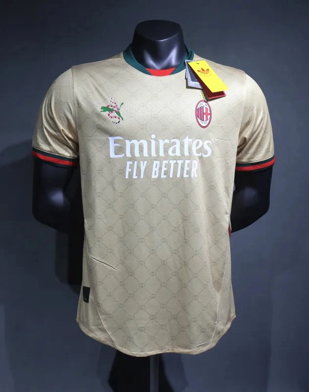 AC Milan Soccer Jersey Gucci Co-branded Shirt 2024/25
