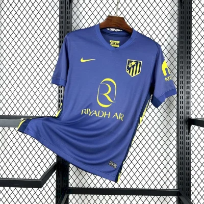 Alternative view of Atletico Madrid Soccer Jersey Away Custom Shirt 2025/26