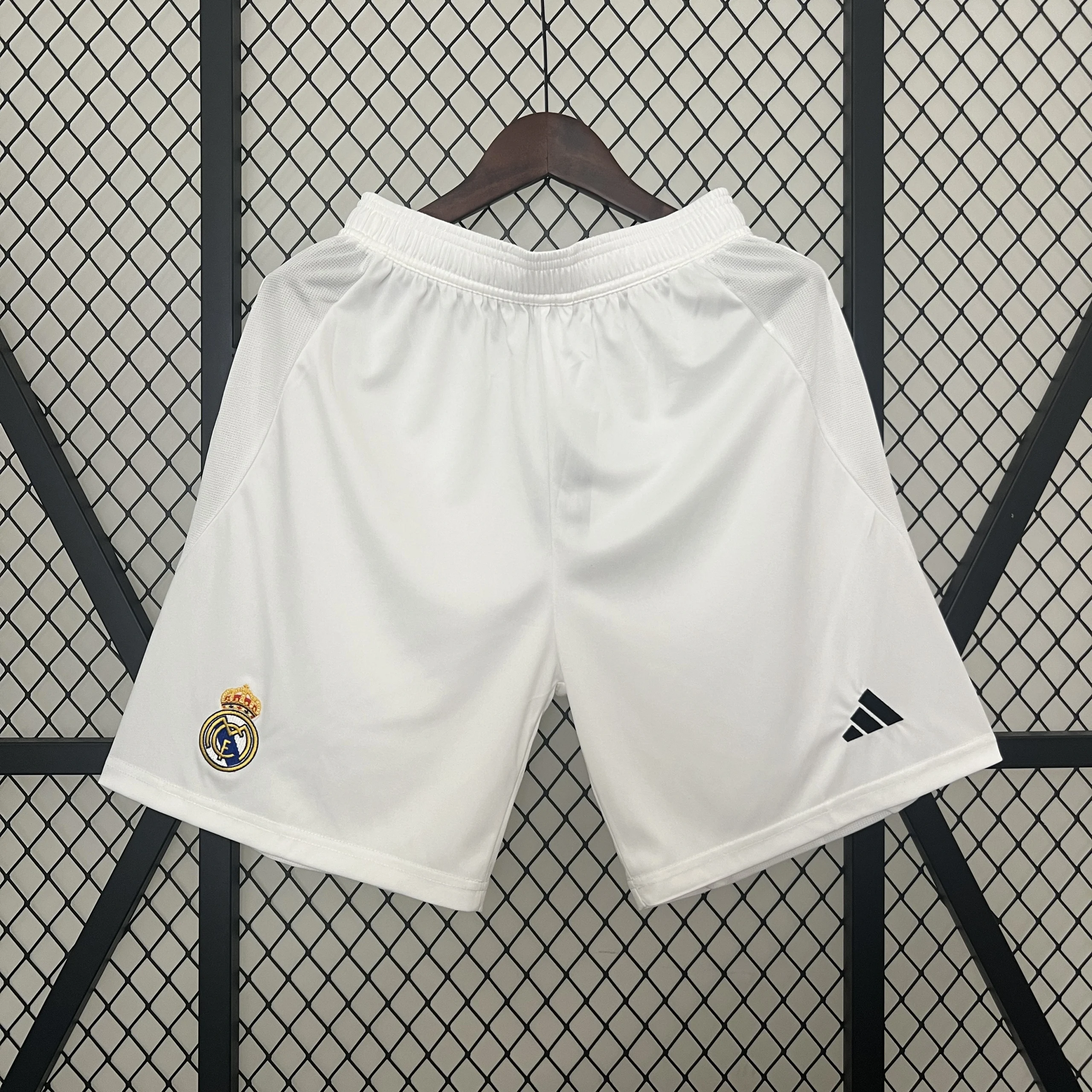 Real Madrid Soccer Shorts Custom Home 2024/25