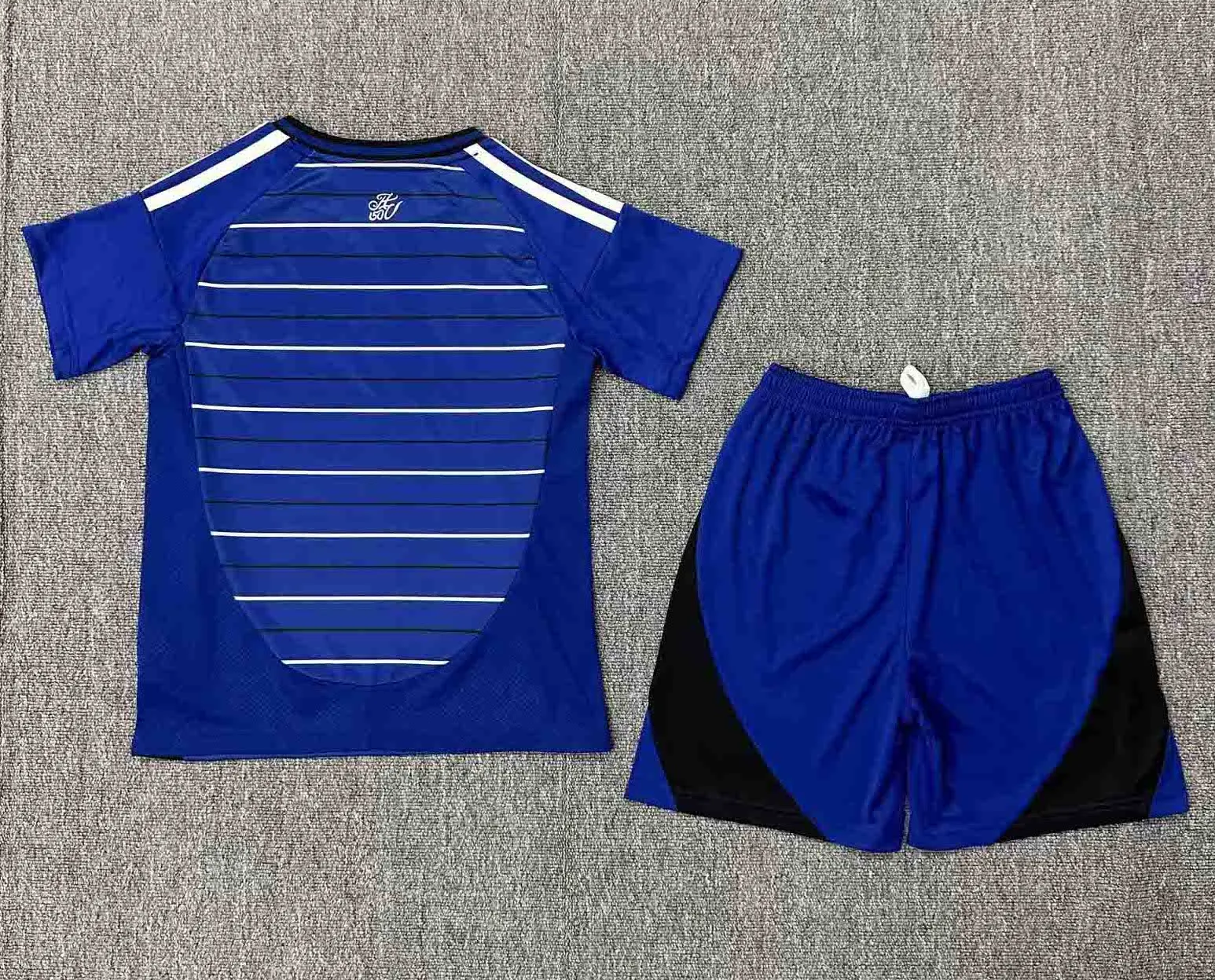 Aston Villa Football Jersey Third Away Kids Kit Jersey+Shorts 2024/25 - Image 2