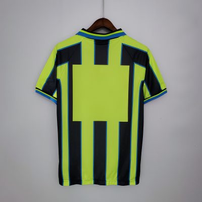 Alternative view of Manchester City Retro Away Football Jersey Shirt 1998/99