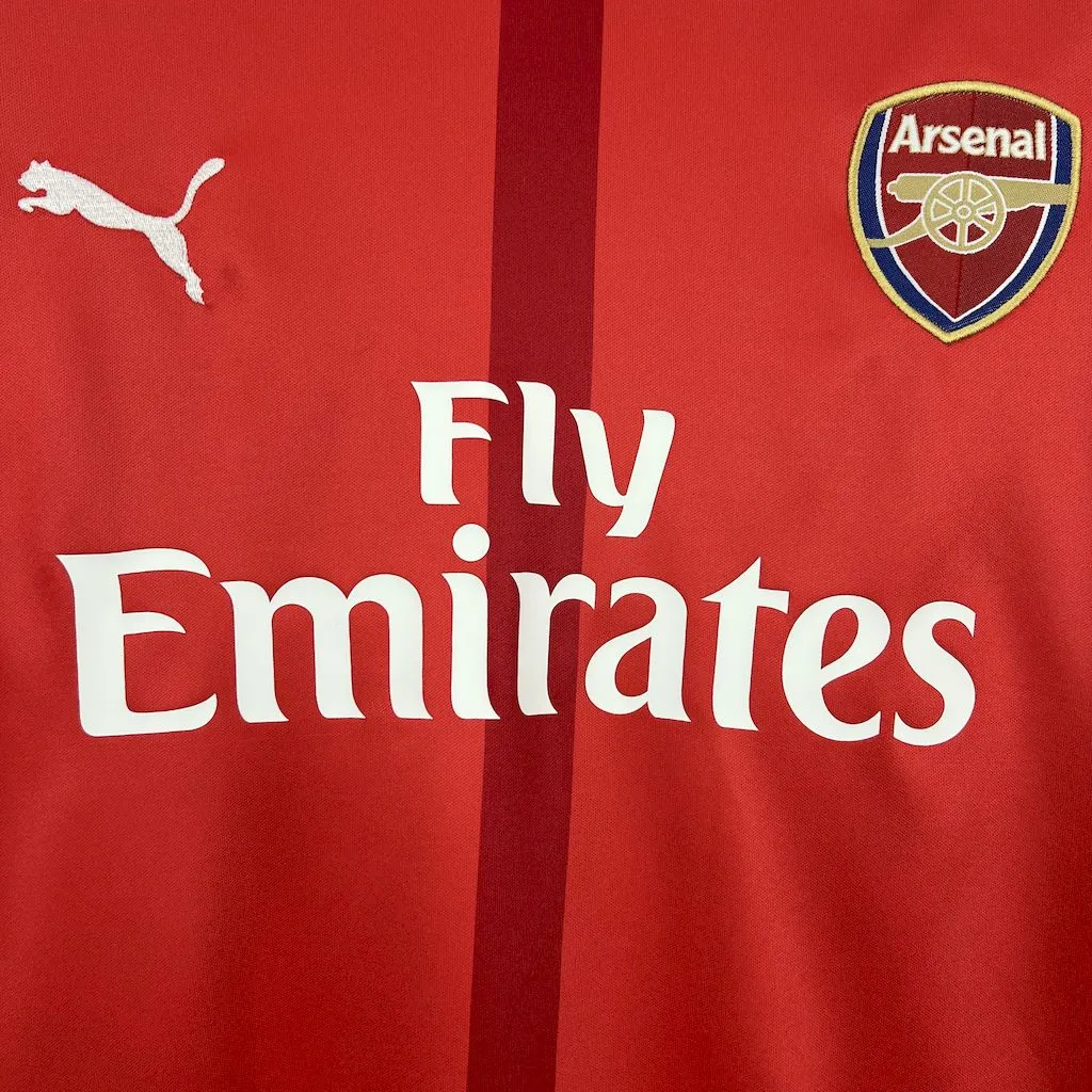 Arsenal Soccer Retro Jersey Home Custom Shirt 2016-17 - Image 5