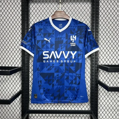 Al Hilal SFC Soccer Jersey Home Custom Shirt 2024/25