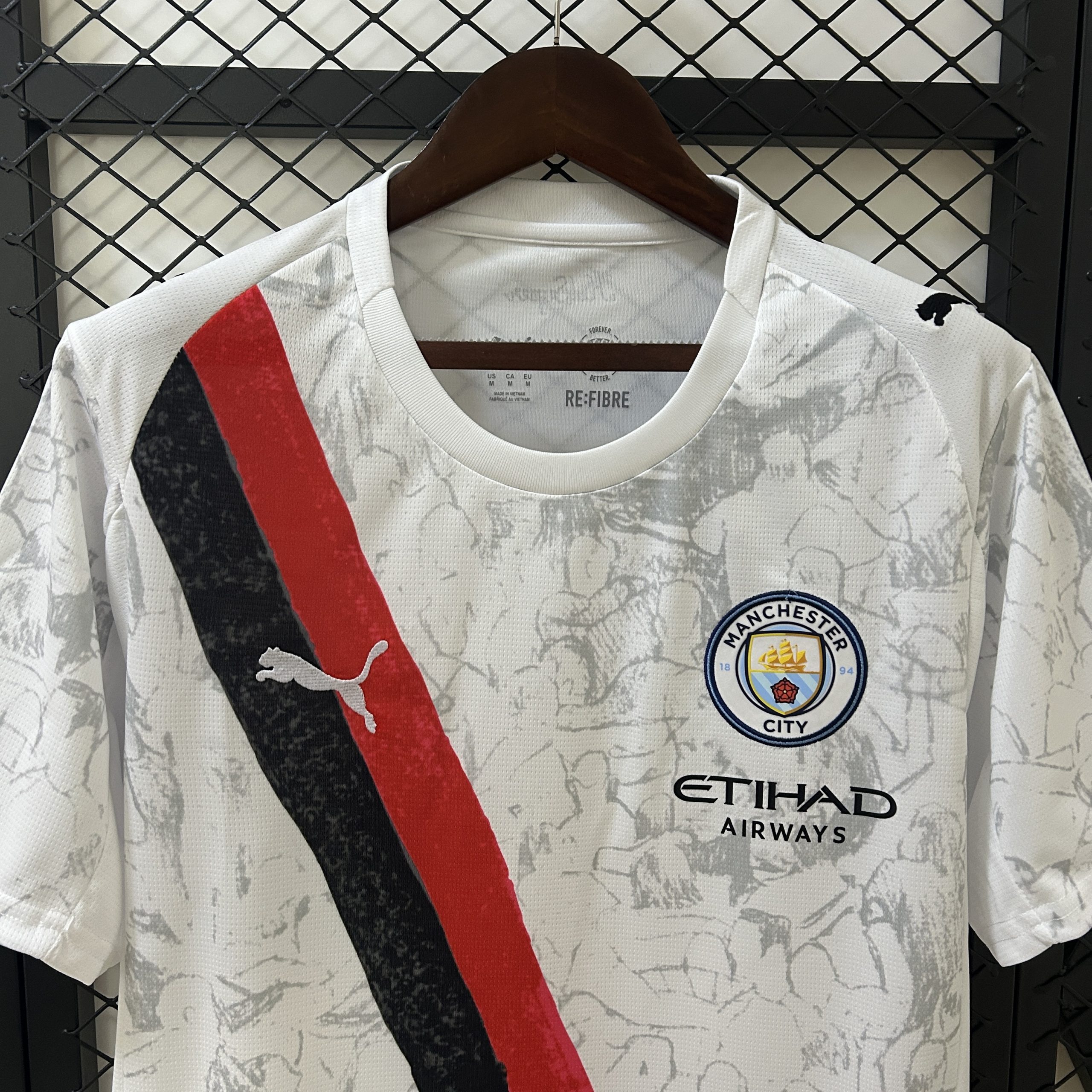 Manchester City Away Football Jersey Shirt 2025/26 - Image 3