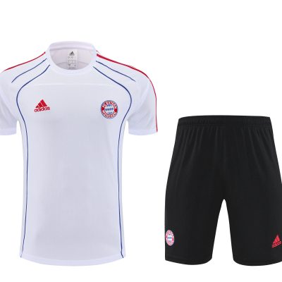 Bayern Munich Training Jersey Kit White 2025/26